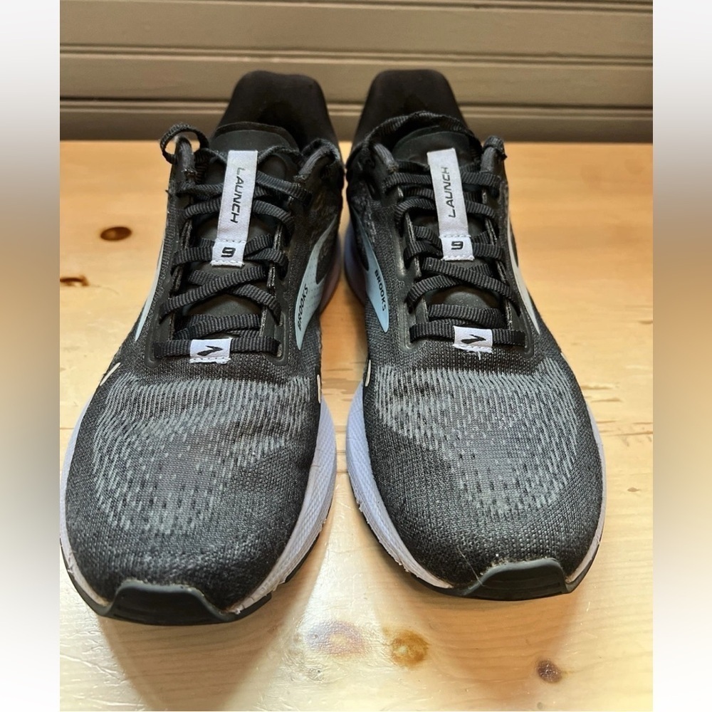 Brooks Launch 9 Black Purple Women’s Size 8.5 B Athletic Running 1203731B060 - Picture 2 of 8